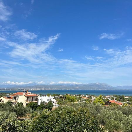 Xenia'S Seaview House Villa Paralia Avlidhos Luaran gambar