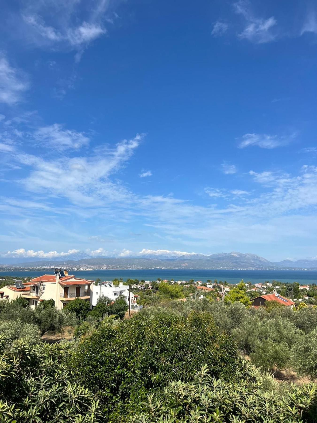 Xenia'S Seaview House Villa Paralia Avlidhos Luaran gambar