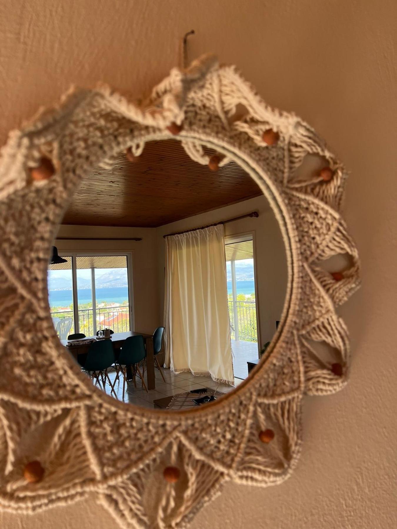 Xenia'S Seaview House Villa Paralia Avlidhos Luaran gambar